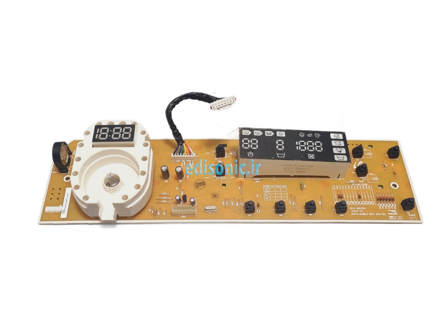  برد نمایشگر لباسشویی سامسونگ DC92-00826E 