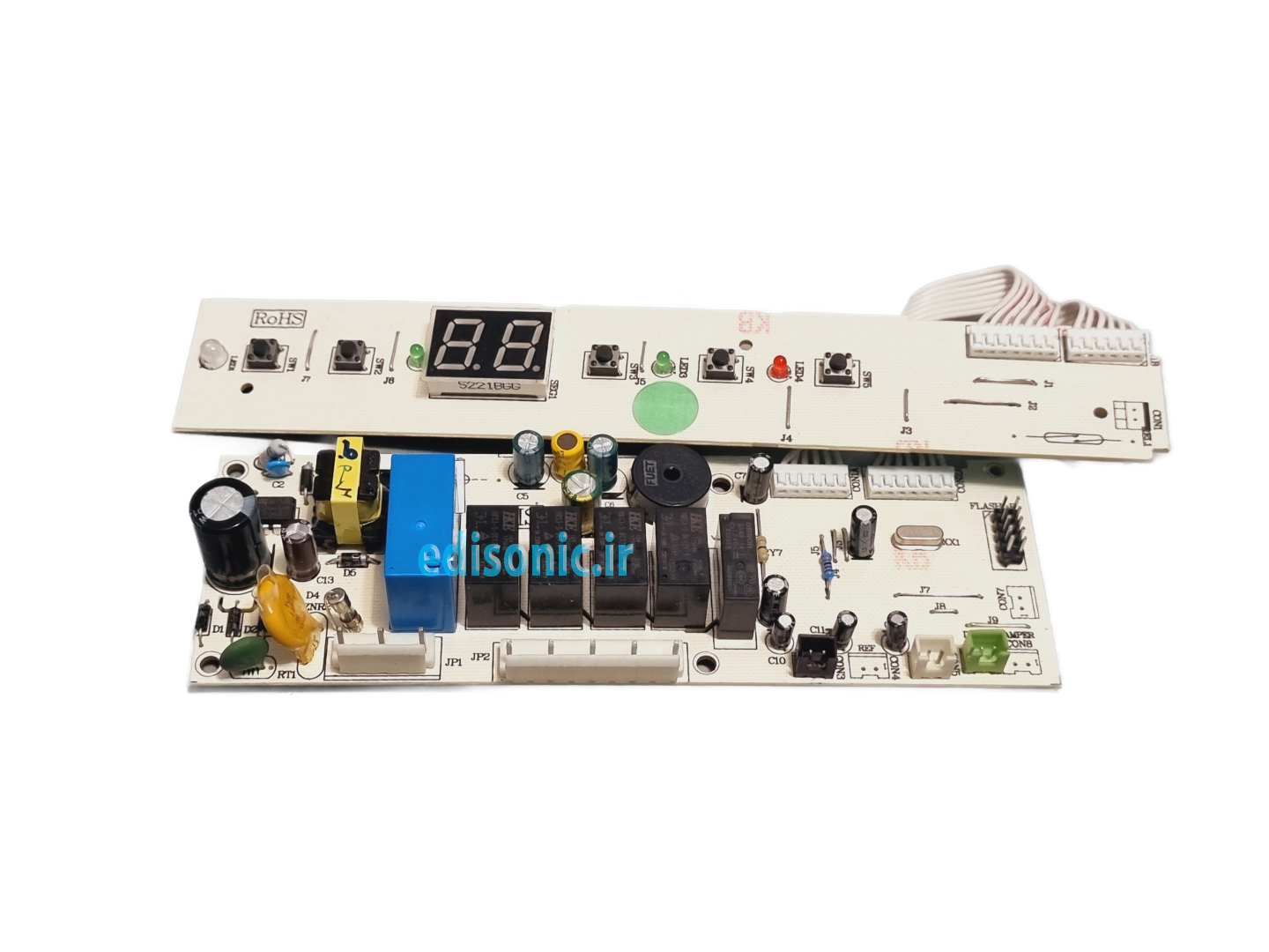  برد یخچال هیمالیا (لوکس) طرح AEG دوسنسور 