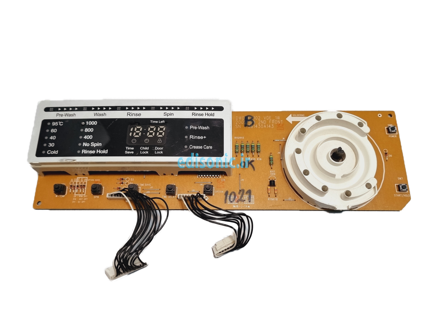  برد نمایشگر لباسشویی دوو اسنوا 361430A143 